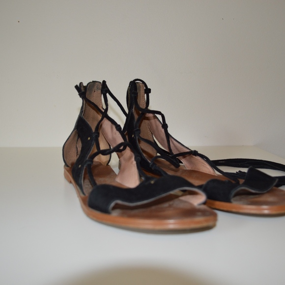 Madewell Bridget Lace Up Gladiator Sandals - Picture 3 of 4